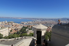 Blick über Marseille von Notre-Dame de la Garde